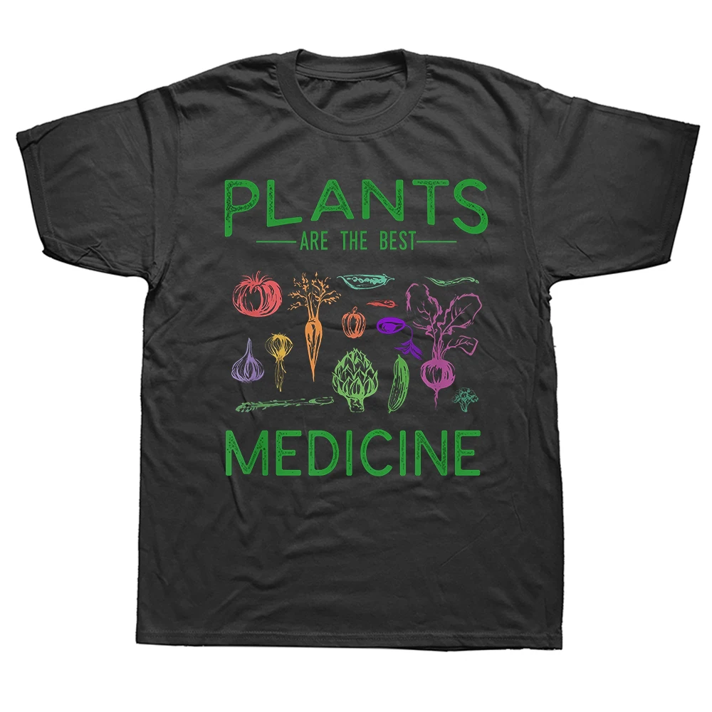 Veganes Geschenk für Männer und Frauen, Baumwoll-T-Shirt, Cooles Vegetarier-Foodie-T-Shirt, Individuell Bedrucktes Kurzarm-T-Shirt, Lässige Oberteile