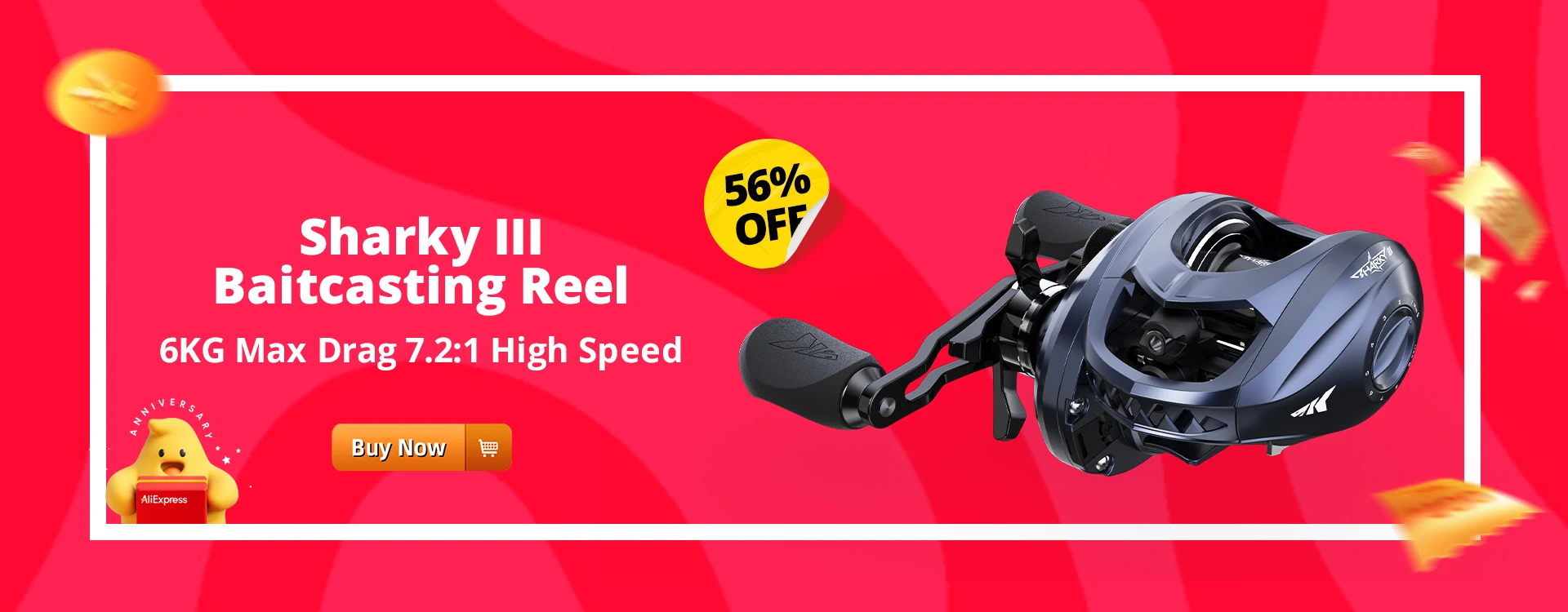 Mua kastking reels hàng hiệu chính hãng từ Mỹ giá tốt. Tháng 2