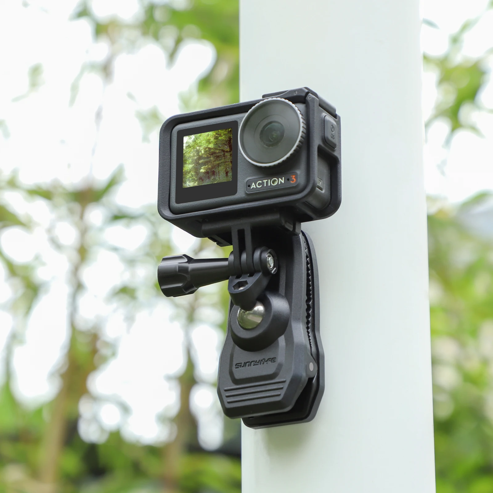 Фото Для Insta360 GO3 Action4 универсальное магнитное крепление 360 градусов GoP 12 Спортивная камера рюкзак зажим №2