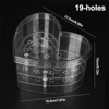 New Acrylic Love Crystal Flower Box Rose Bundle Gift Boxs Transparent Flower Gifts heart shape Packaging Flower Shop box 5
