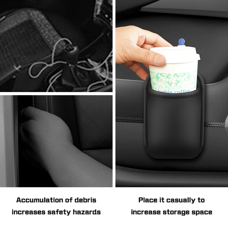 메르세데스 벤츠 AMG A B C E S ML GLK GLE GLS GLC SLK W205 차량용 도어 컵홀더 박스, 카시트 뒷좌석 물컵 박스 정리함 포켓
