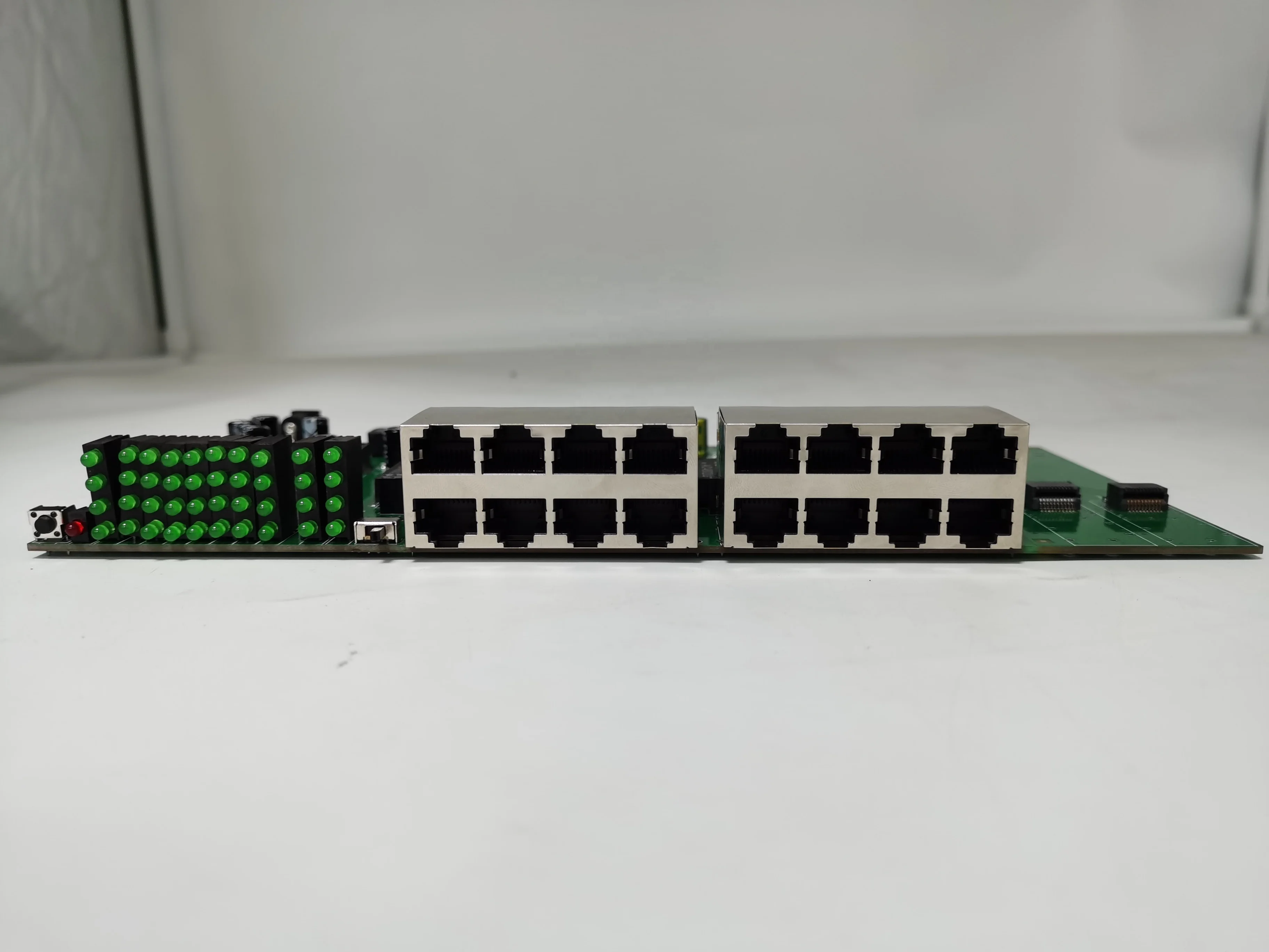 16 Port 10/100/1000M Reverse POE with 2 Gigabit SFP port LAN Reverse POE PCBA