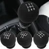 2PCS Universal Gear Shift Knob Silicone Cover Gear Rod Protect Dustproof WaterProof Lever Handle Skin Nonslip Manual Shifter 1