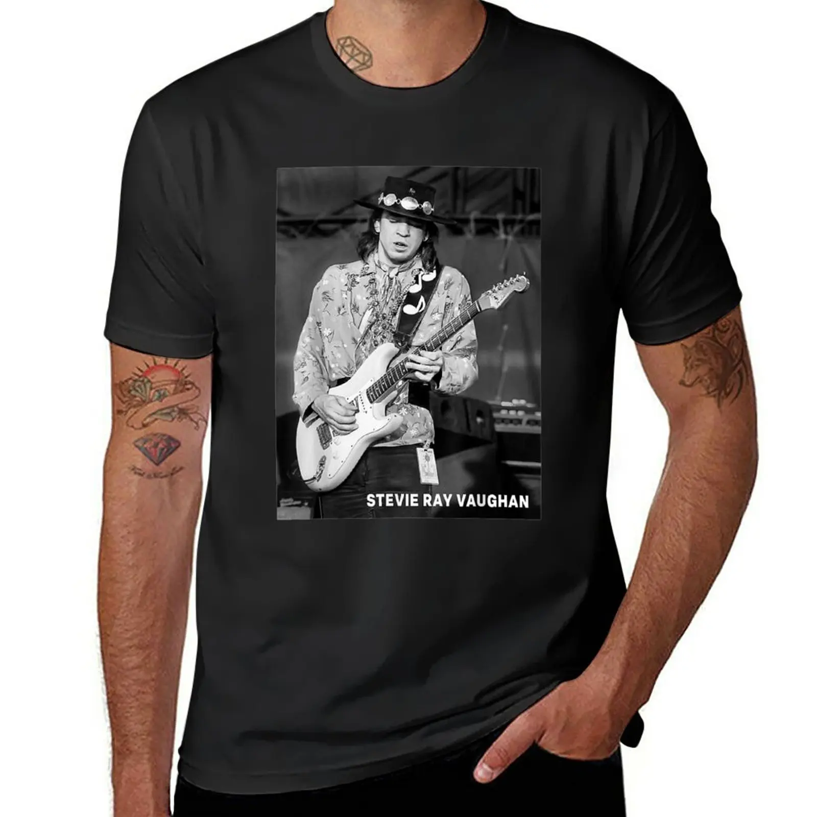 

New Retro Stevie Ray Vaughan Love Legends Never Die Gifts T-Shirt anime plain white t shirts men