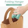 Space Saving Folding Clothes Hanger Clothes Rack Adjustable Car Hanger Storage Racks Rotatable Clothes Rack for Home Cupboard 5