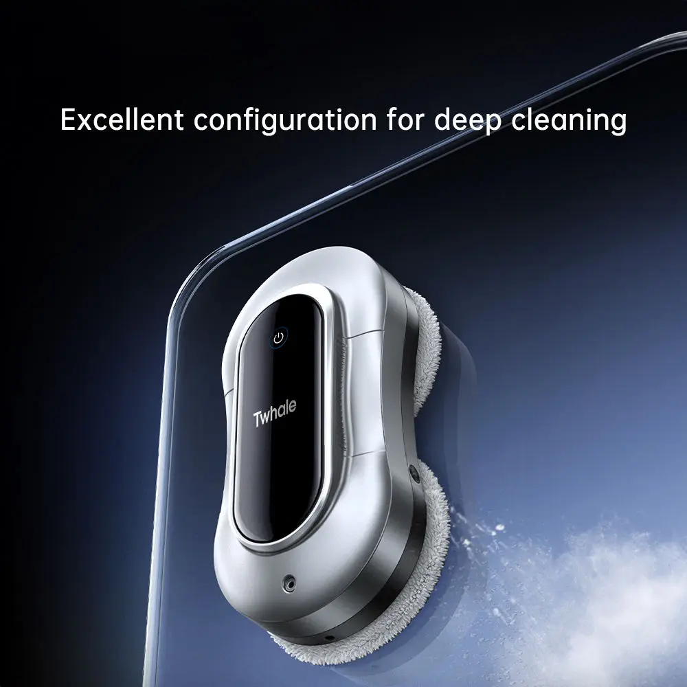 2024 Smart Window Cleaner Electric Window Cleaning Robotic With Water Spray Smart Window Cleaning Robot 6
