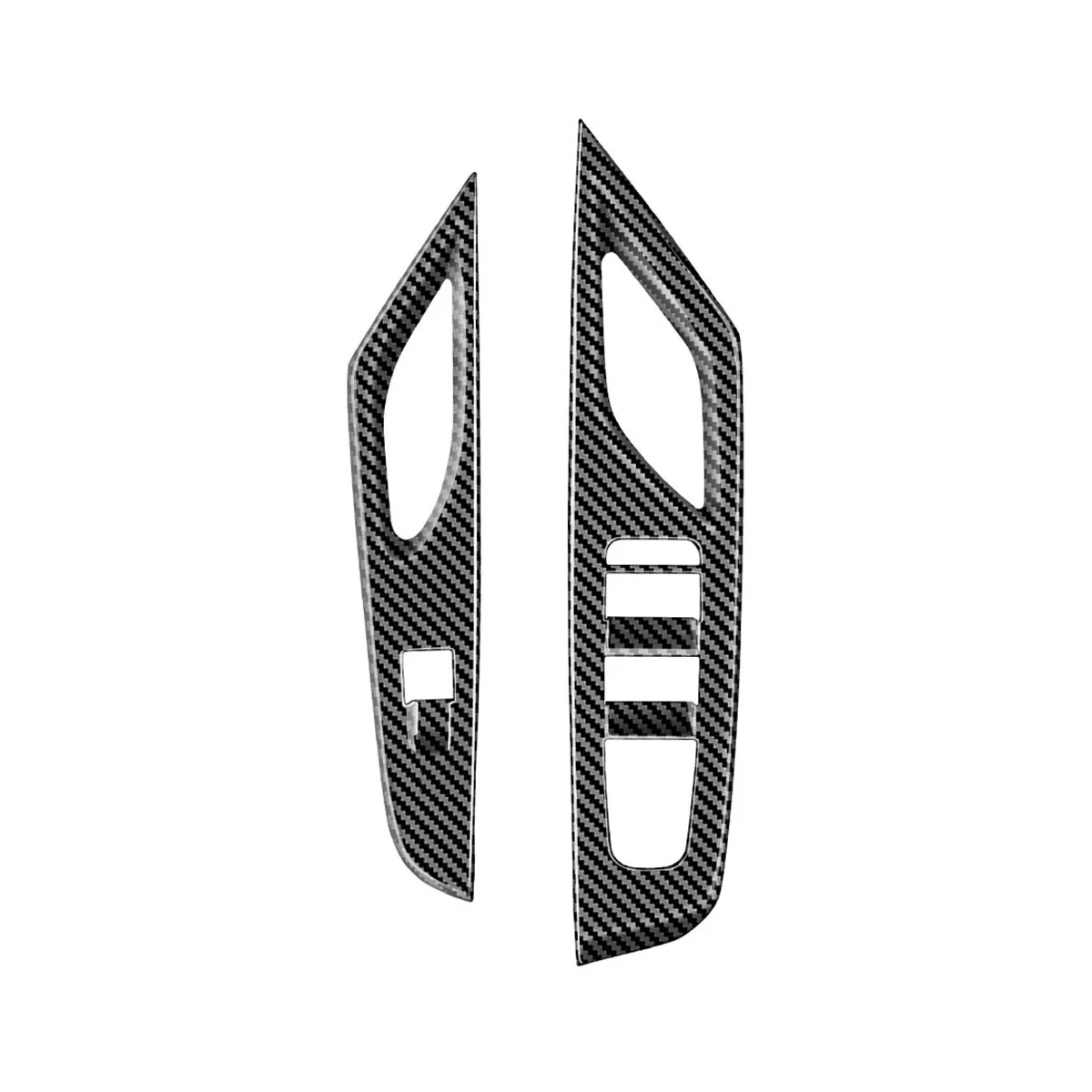 

Автомобильный подлокотник из углеродного волокна с узором для внутренней двери, оконный подлокотник Gl, рамка переключателя, панель, Обложка, Обложка для Nissan Серена C28 2022-23