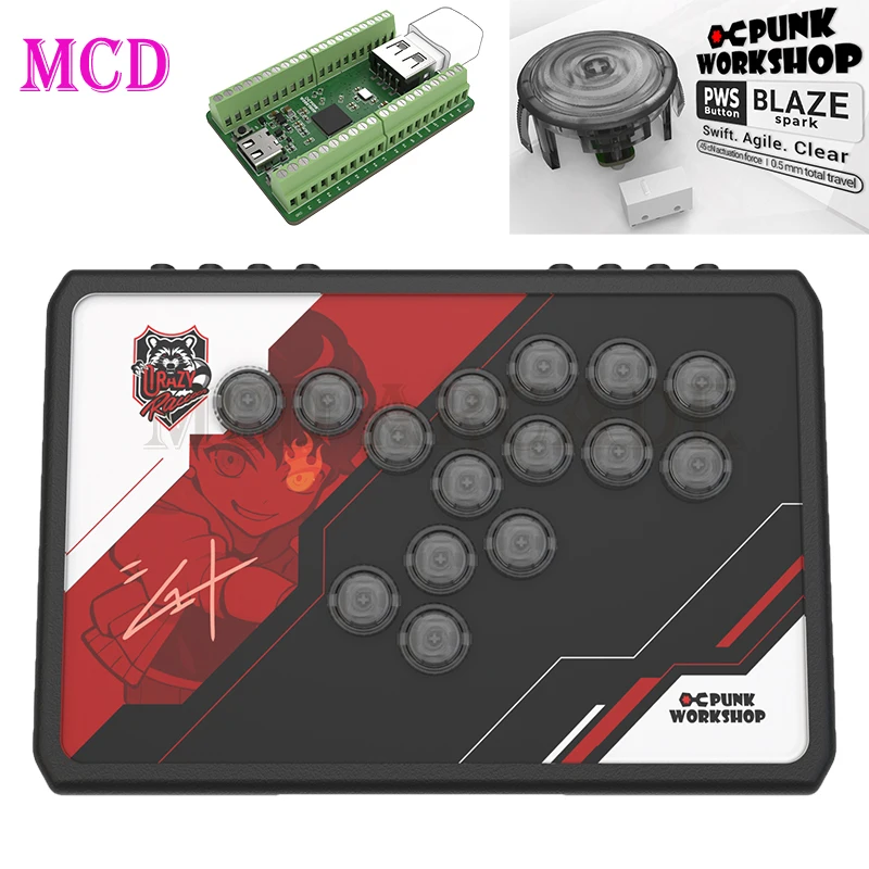 Punk Workshop R14 レバーレス アーケード ファイティング