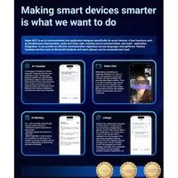 New Smart Glasses AI translation Glasses 100+ Languages Make Receive Calls Music Noise Reduction BT TWS Glasses Men Women - Image 2