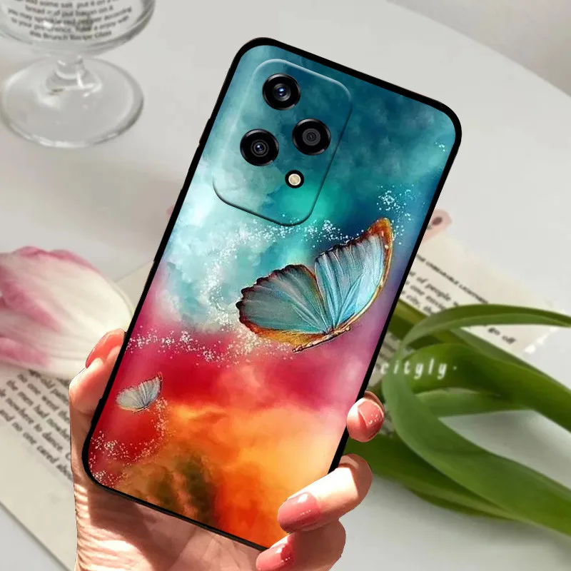 Shockproof Soft TPU Silicone Phone Case - Cartoon Matte Bumper Cover