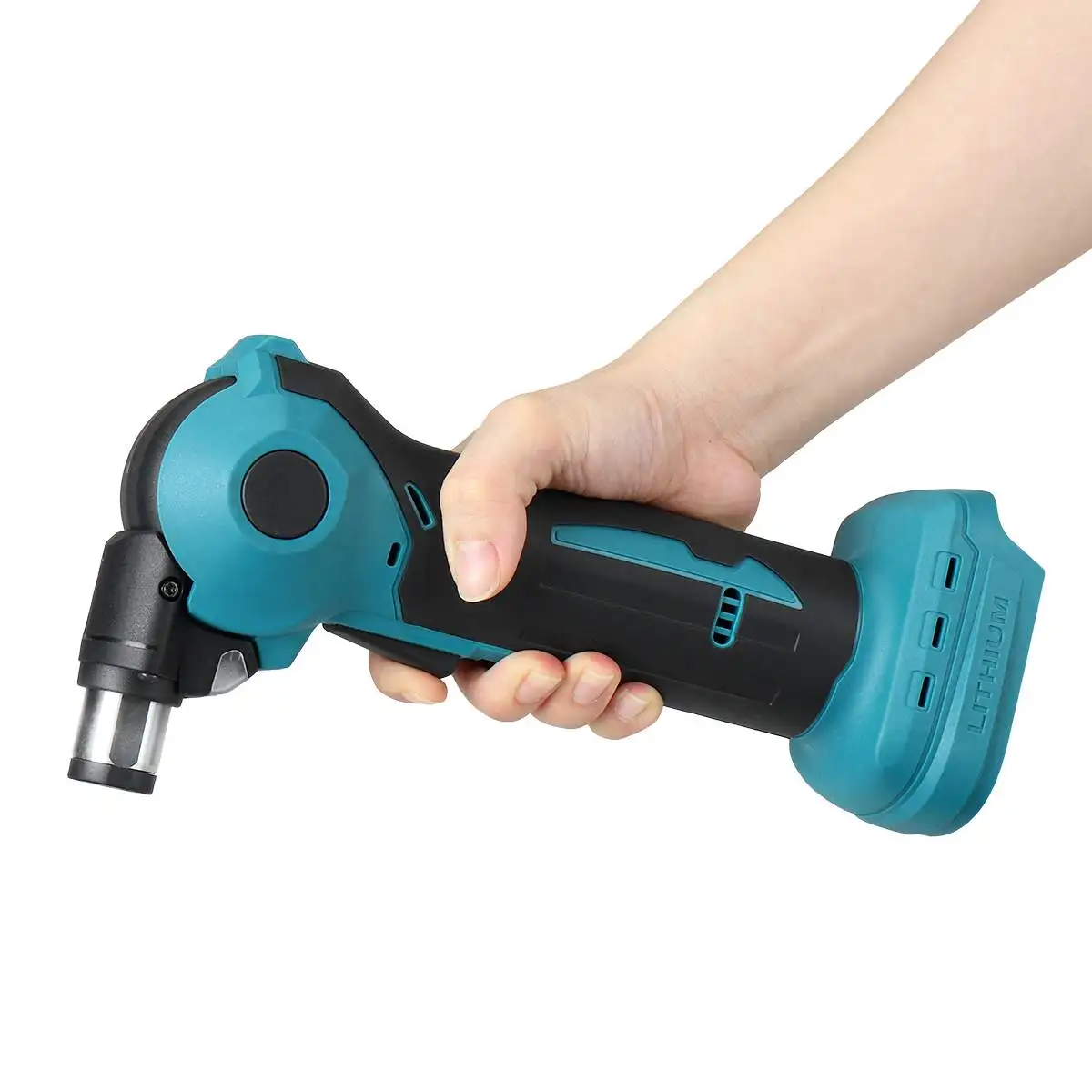 Drillpro Electric Hammer Drill 180W Cordless Hammer Screwdriver Adjustable Head Nail Drill Power Tool for Makita 18V Battery 5