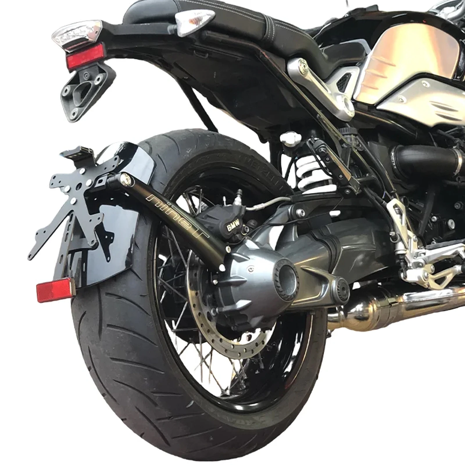 BMW R Nine T 스크램블러 R9T 퓨어 레이서 어반 RnineT G/S Ninet /5용 오토바이 리어 펜더 브래킷 번호판 이동 키트