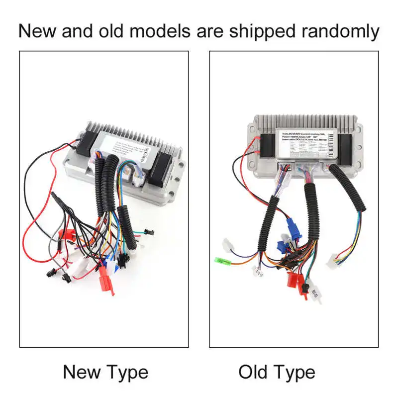 36V 48V 60V 72V 500W 600W 650W 800W 1000W E-bike E-scooter Controller brushless onda sinusoidale per bici elettrica Scooter Motore BLDC  18