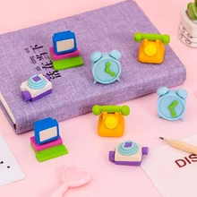 

Creative Home Appliance TV Camera Eraser Set Student Eraser Office Supplies