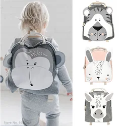 Baby Plush Backpack 3-8 Yrs Bags Cartoon Animal Children's Schoolbag Snacks Toys Storage Bag Children's Room Decoration Backpack