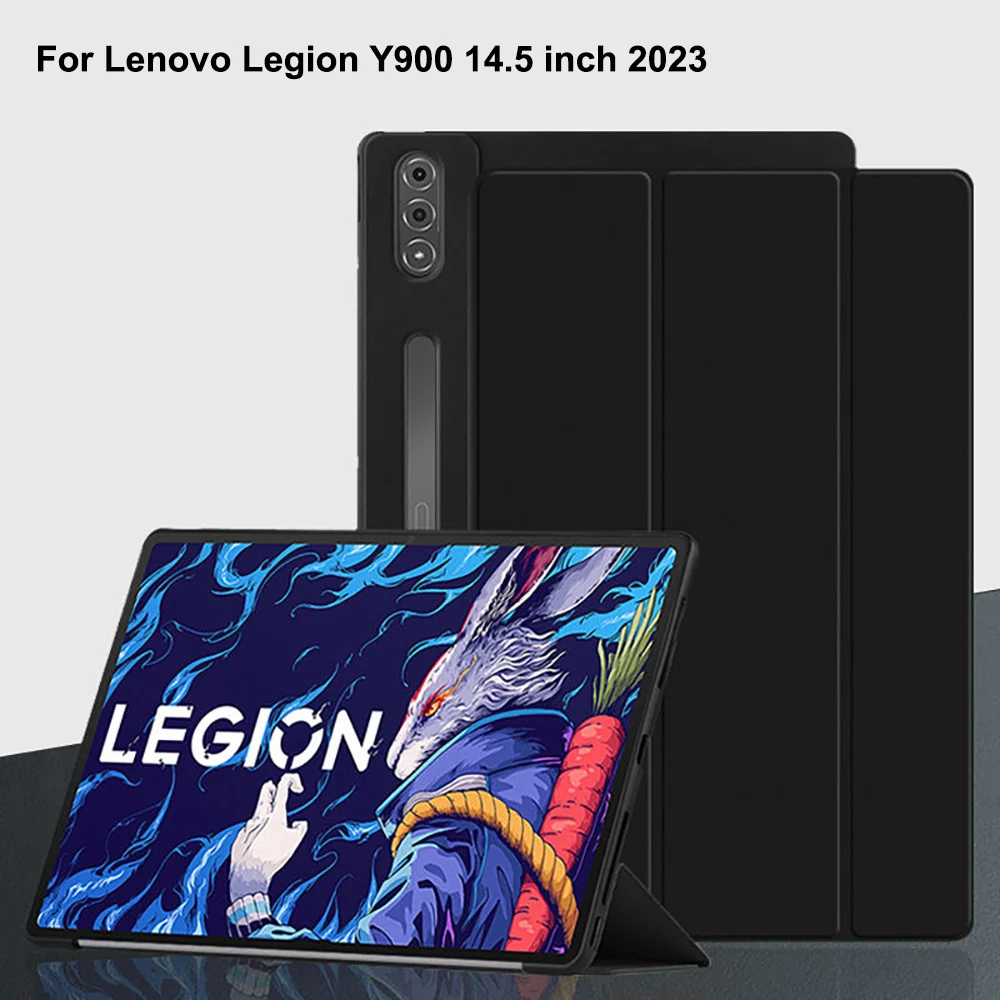 

Тонкий ретро чехол-подставка из искусственной кожи для Lenovo Legion Y900 2023, чехол для планшета 14,5 дюйма для Legion Pad Y 900, чехол для планшета
