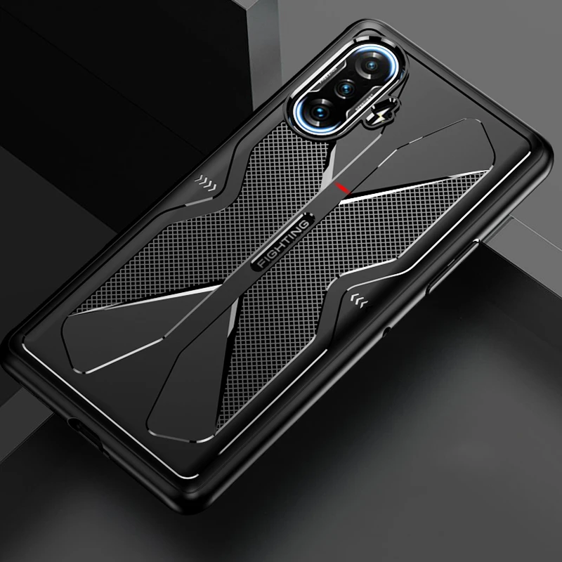 Per Xiaomi Redmi K40 K50 Gaming Edition custodia morbida in Silicone antiurto armatura Cover posteriore opaca per POCO F3 F4 GT Little F3