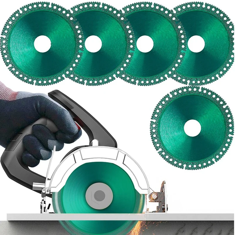 

Диск для резки за считанные секунды, диск для угловой шлифовальной машины 7/8 дюйма, 4-дюймовые дисковые пилы для долговечной резки керамической плитки
