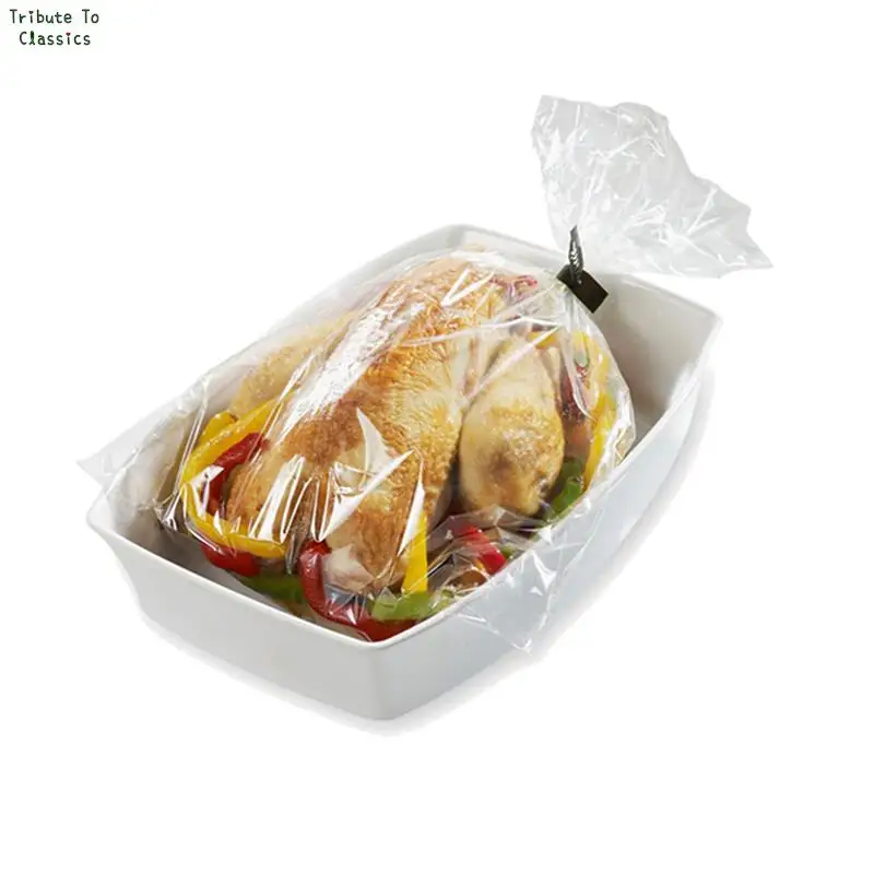 10/20pcs Turkey Bag Oven Roasting Bags Baking Sleeve Slow Cooker Turkey  Baking Bag Crock Pot