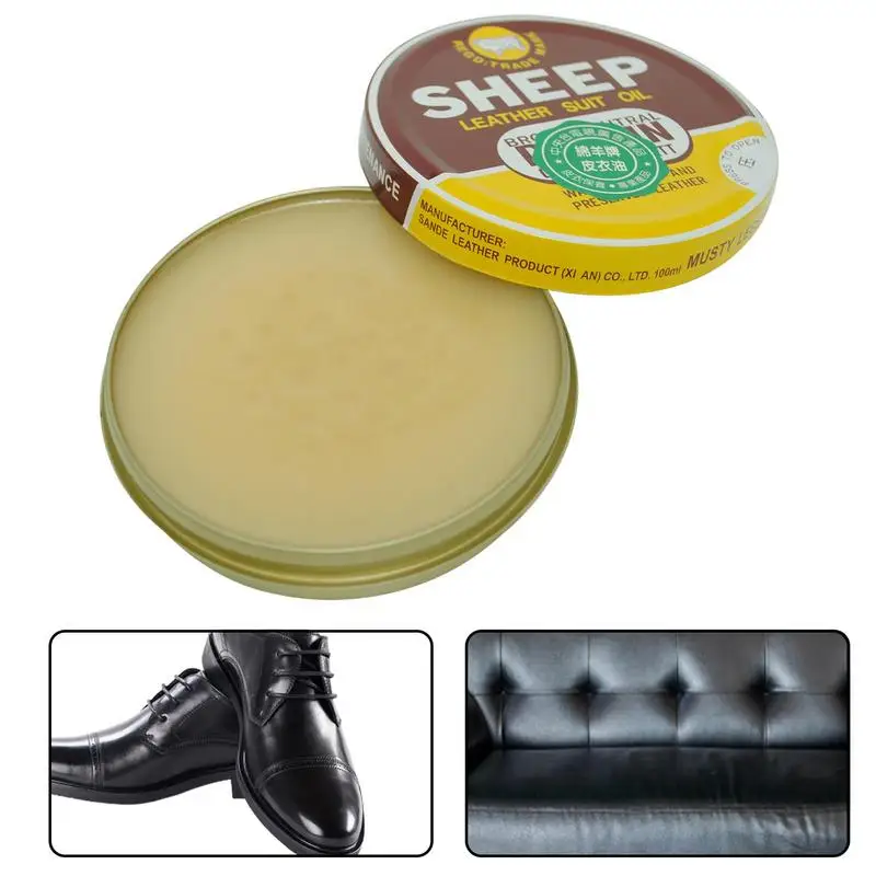 100mlLeatherConditionerLeatherCareCreamCleanerLeatherCaringSuppliesForLeather