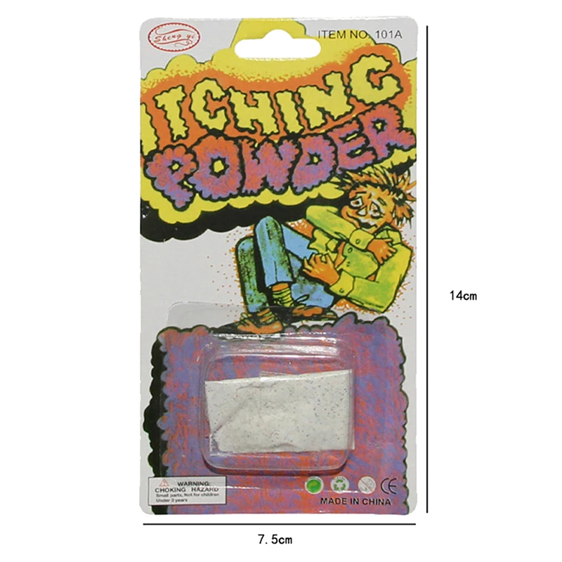 Prank Toys Itch Itching Powder Joke Trick Gag Funny Novelty Party Gadgets for Kid Adult
