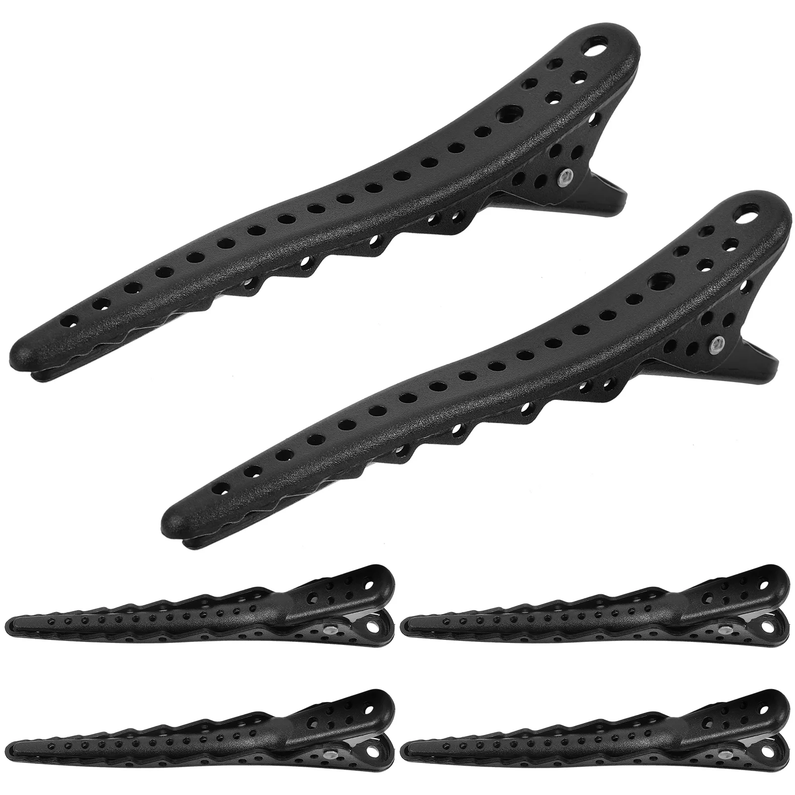 6 Pcs Partition Clips Hair Pins Barber Make up for Abs Styling Sectioning Hairstylist Grips
