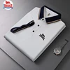 2025 Embroidered Polo Men's 100% Cotton Polo Shirt Summer New Business Leisure Breathable High-Quality Polo Shirt for Men 3
