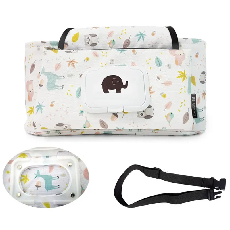 Description Picture 4 of itemBaby Stroller Organizer Bag Mummy Diaper Bag Hook Baby Carriage Waterproof Large Capacity Stroller Accessories Travel Nappy