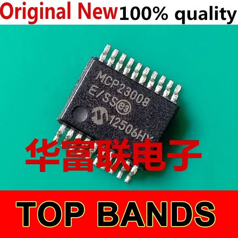 

10PCS MCP23008-E/SS 8 I/O SSOP-20 IC, новый оригинальный чипсет