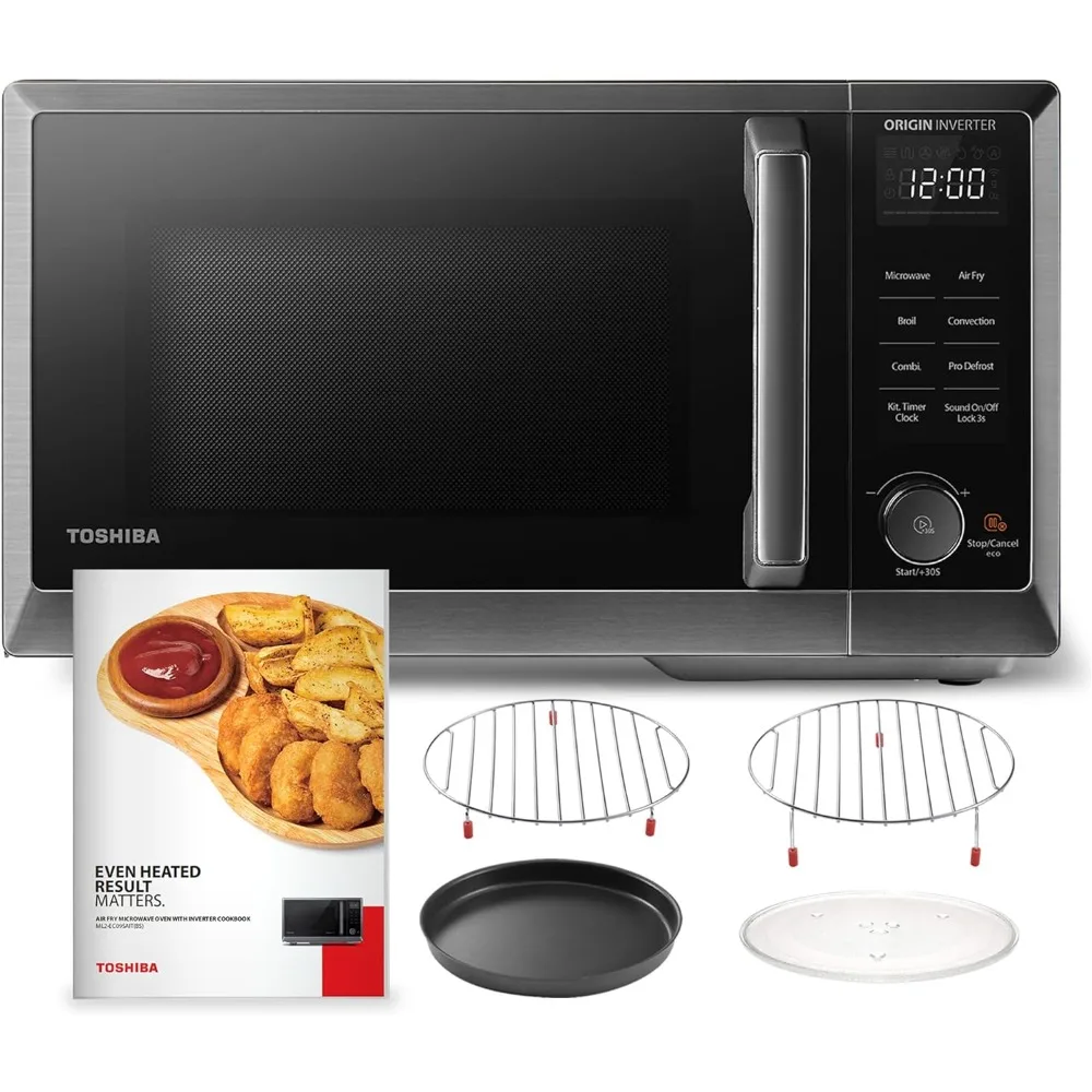6-in-1 Inverter Countertop Microwave Oven Healthy Air Fryer Combo, MASTER Series, Broil, Convection, Speedy Combi