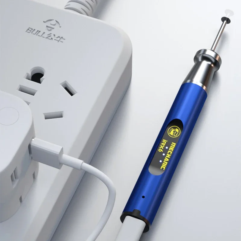 Mini Electric Polishing Pen MECHANIC IRX6 Machine Mini Electric Polishing Pen Motor High-speed and Stabilize Operation strong Power High Concentricity