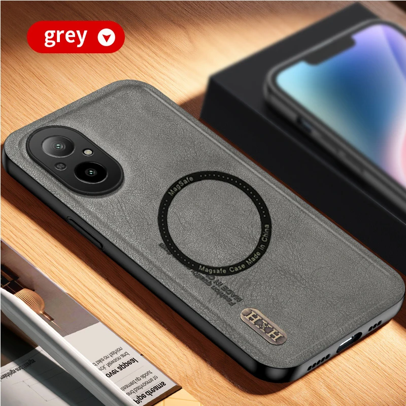 

Funda For oppo realme c67 4G Case Wireless Charge Magnetic Magsafe Matte Glass Back Cover For Realme c67 4G Coque Capa Bumper