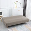 Sofa Bed Cover Jacquard Fabric 3 Different Sizes Armless Cover Sofa New Decor Slipcovers Stretch Protector Elastic Bench Cover 4
