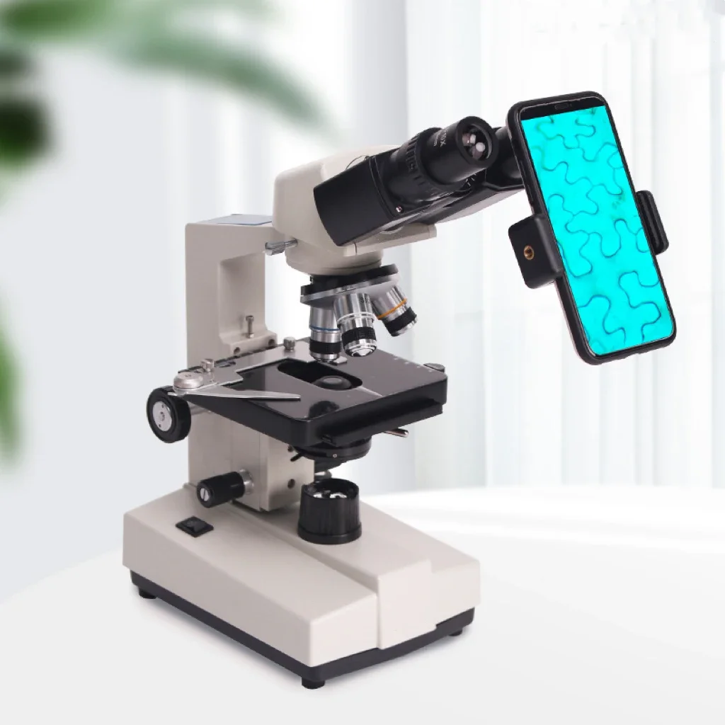 640X Kids LED Edition Binocular TV Optical Education Microscopetoy