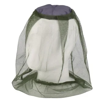 Anti Mosquito Fishing Cap 1pc Breathable Adjustable Mesh Fishing Hat Net For Men And Women Outdoor Traveling Fishing Camping 2