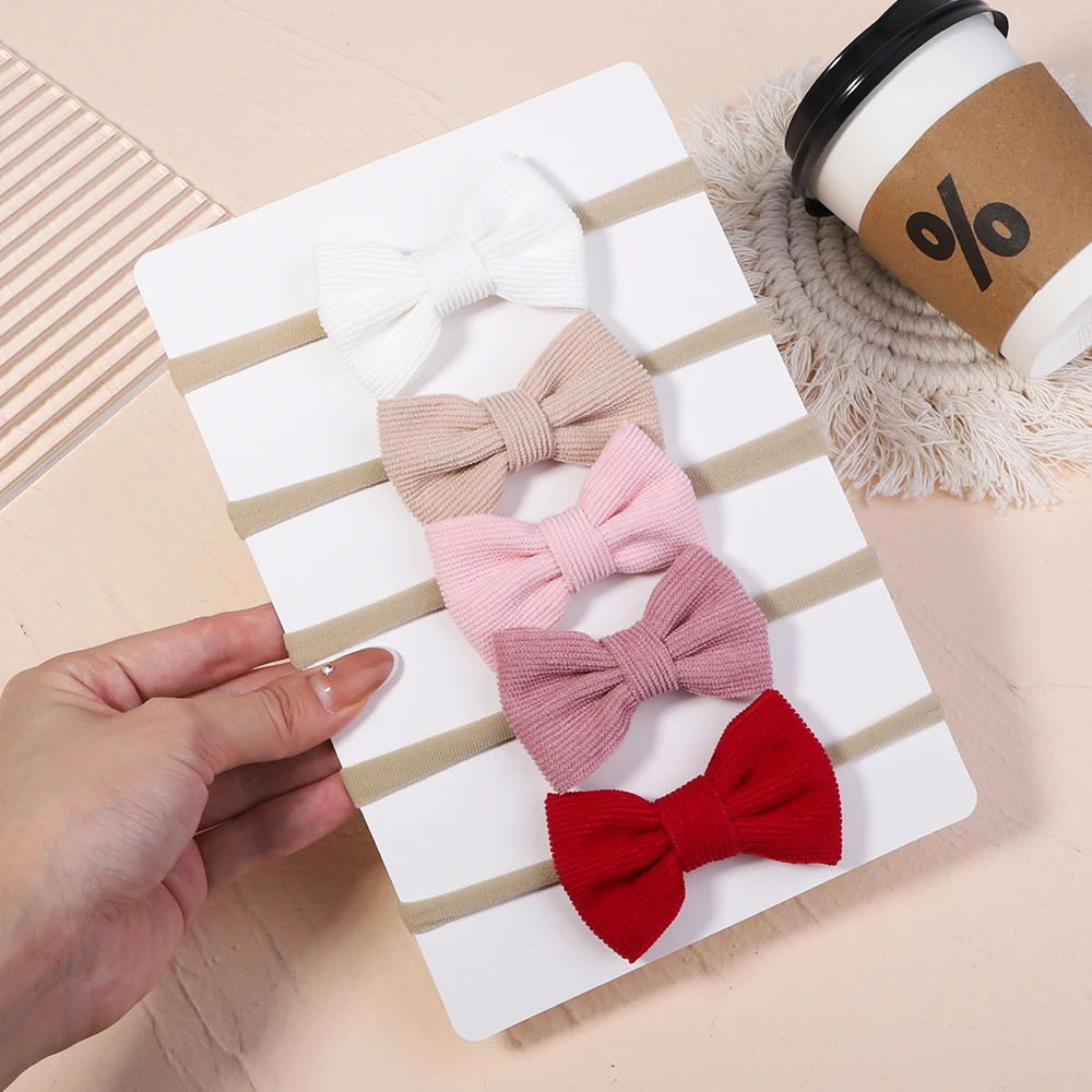 Zestaw opasek dla dziewczynki z kokardką - obrazek 7