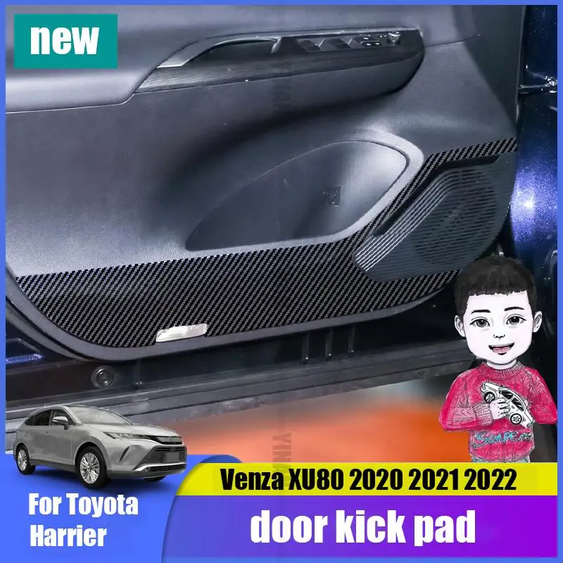 For Toyota Harrier Venza XU80 interior door anti-kick pad modified film anti-fouling protection interior