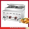 GH585 Commercial Gas Double Cylinder Screen Fryer 8L Fried Chicken Fryer Desktop Natural Gas Liquid Gas High Oil Cylinder Fryer 5