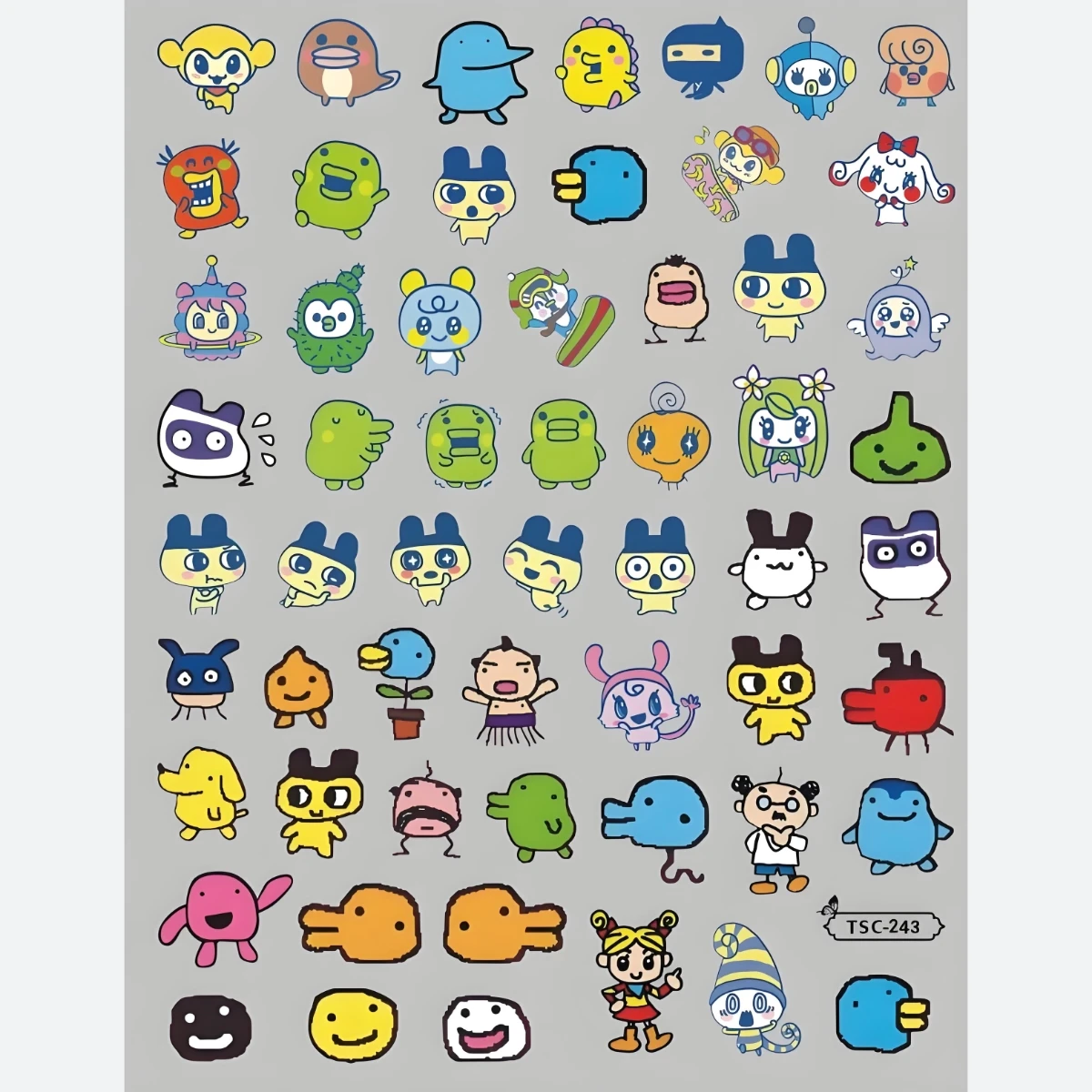 TSC-489 たまごっち tamagotchi Anime 3d Nail Art Stickers nail stickers,nail art tools,nail art decoration,nail decals