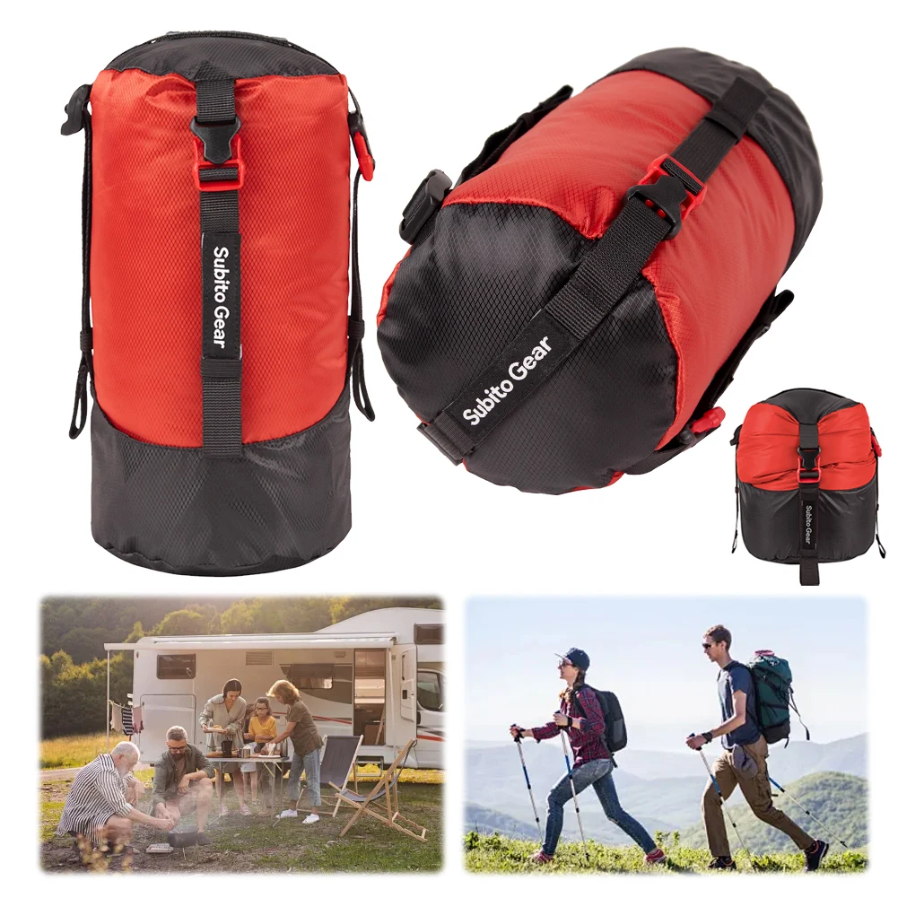 Saco de dormir ultraligero para acampar, mantas térmicas