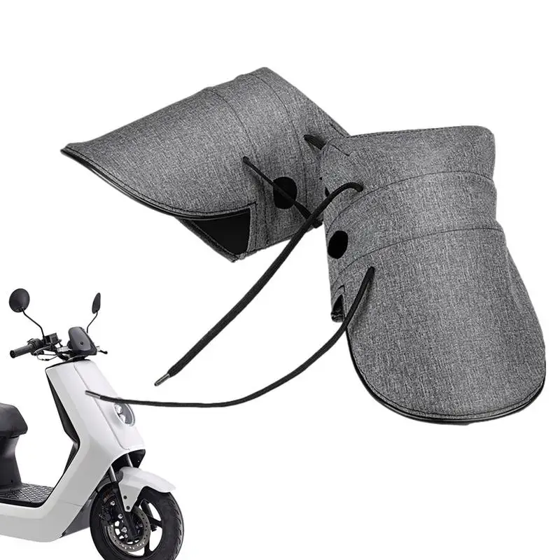 

Перчатки на руль мотоцикла, толстые теплые митенки для скутера, летние дышащие, солнцезащитные, для езды на велосипеде