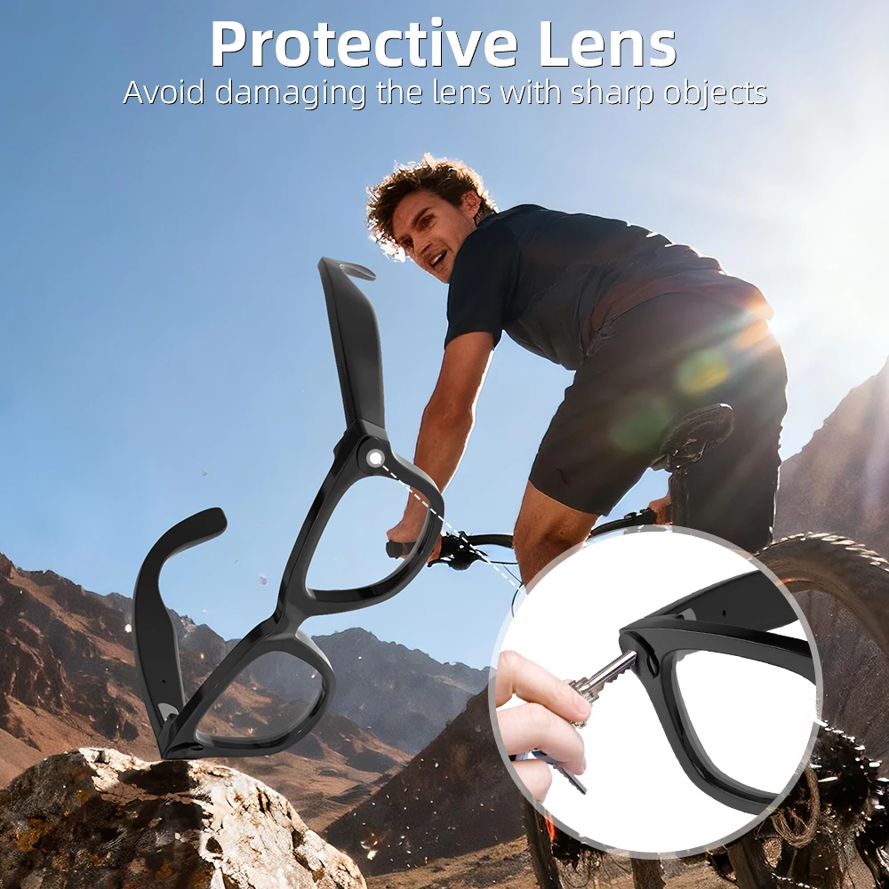 HIBLOKS LED Light Blocking Stickers For Wayfarer/Skyler/Headliner/Oakley Meta H