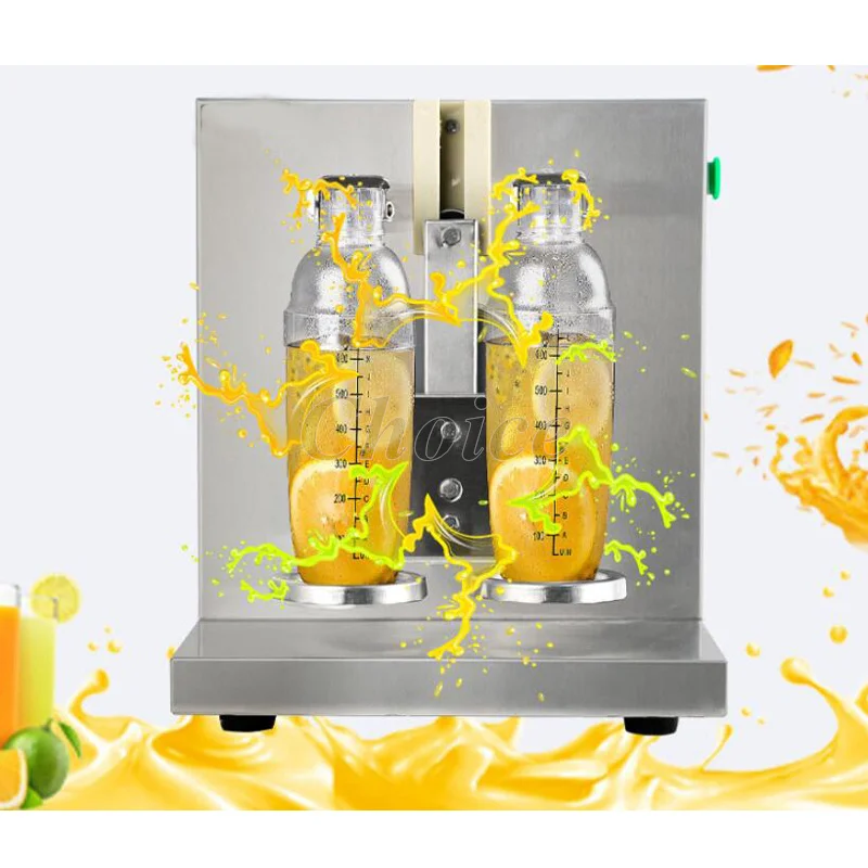 Automatic 110V 220V Boba Bubble Tea Shaker Double Cups Shaker Machine Milk Shaking Machine with Timer 750ML Cups programmable digital timer 220v timing control automatic