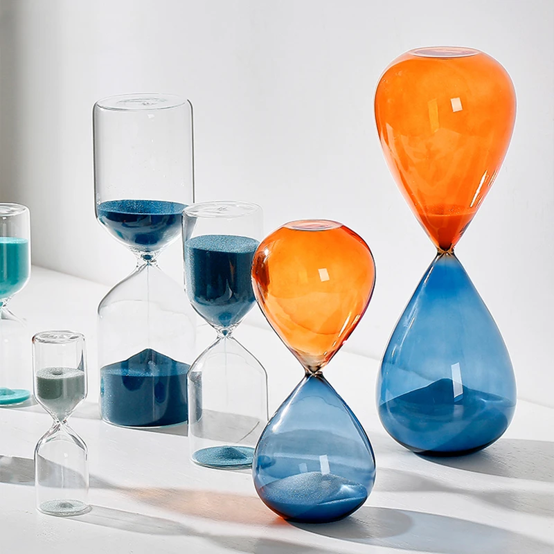 15/30 Min Modern Creative Minimalist Hourglass Timer Nordic Creative Living Room Study Wine Cabinet Home Decor Furnishings Gifts 2