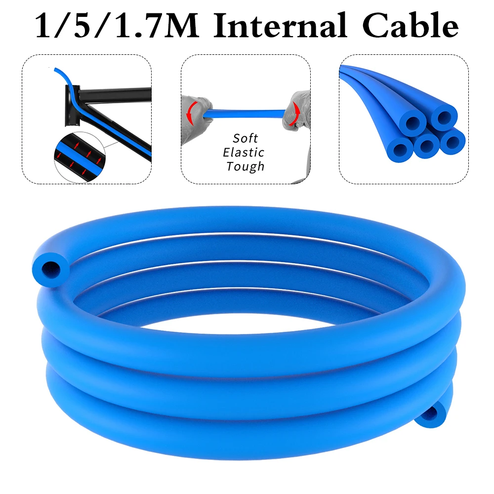 1.7M Bicycle Protection Tube Road Bike Inner Wiring Frame Sound