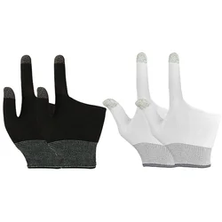 Breathable Sweat - Proof Finger Sleeve Gloves for Enhanced Gaming Sensitivity (2Pair Mixed)
