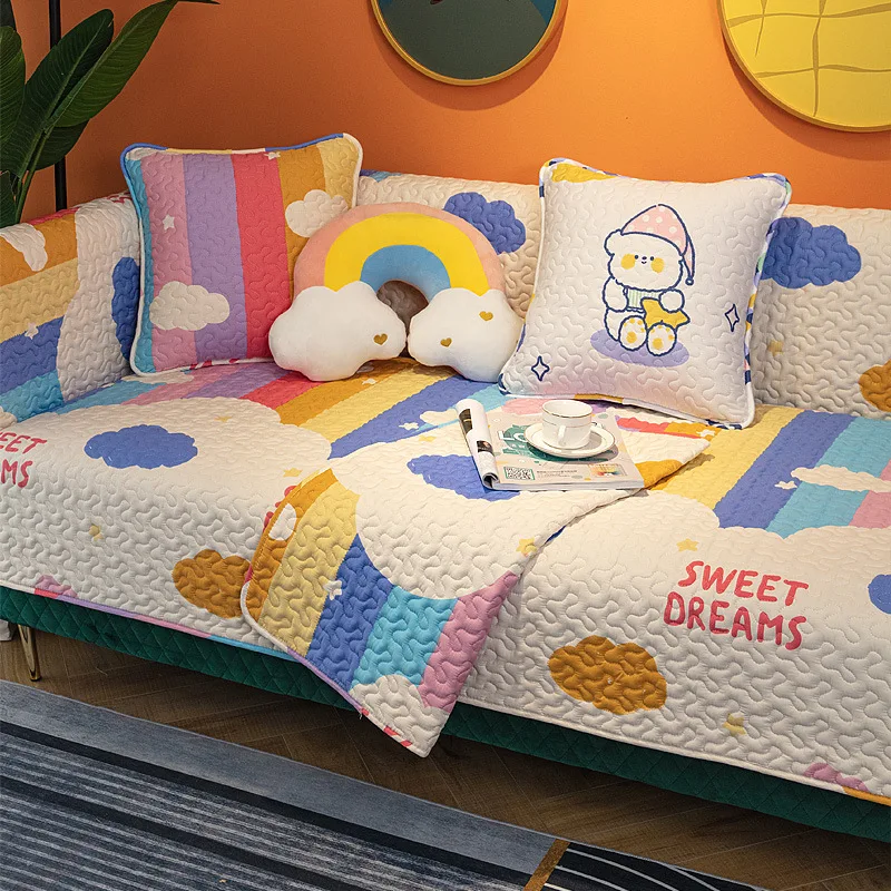 Sofa Protector Cover For Living Room Modern Nonslip Sofa Cushion Mat