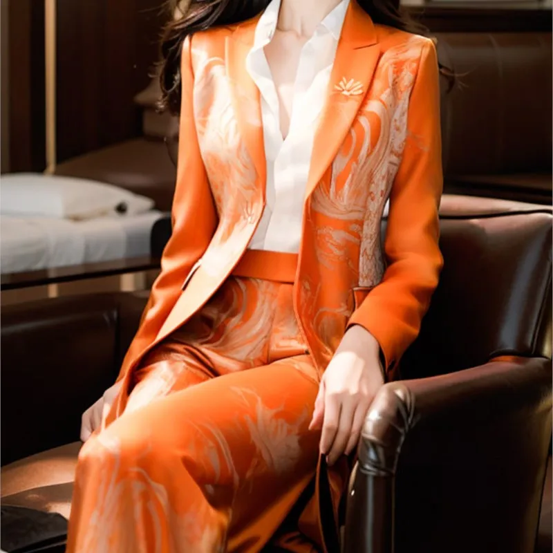 New Korean Style Slim-Fit Design Sense Niche Fashionable Suit Two-Piece