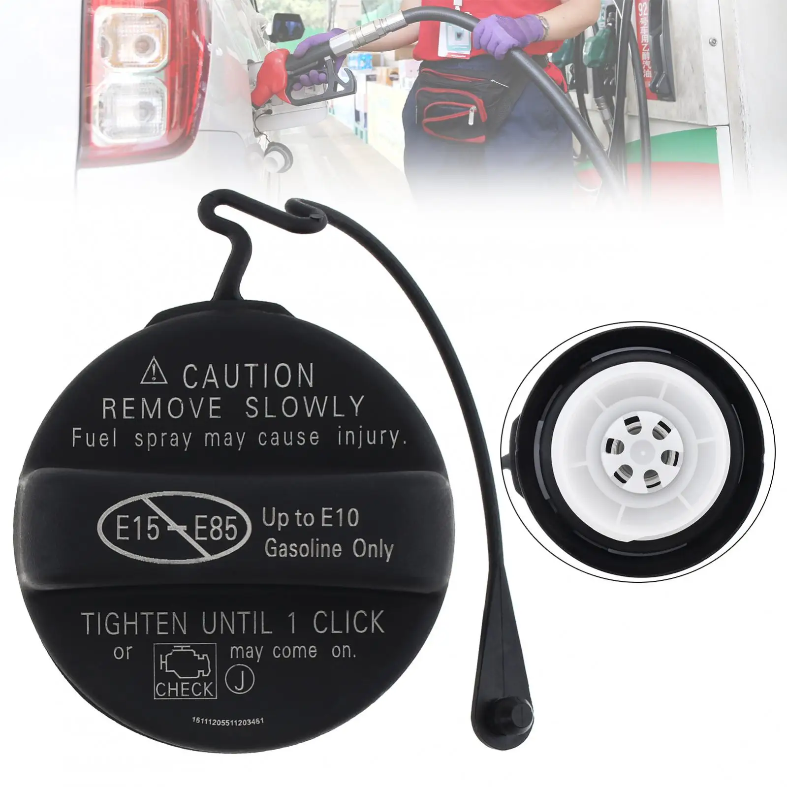 

77300-52030 7730006040 Gas Cap Fuel Cap Fit for Toyota Yaris / Tacoma, 77300-52040 Fuel Tank Cap Durable