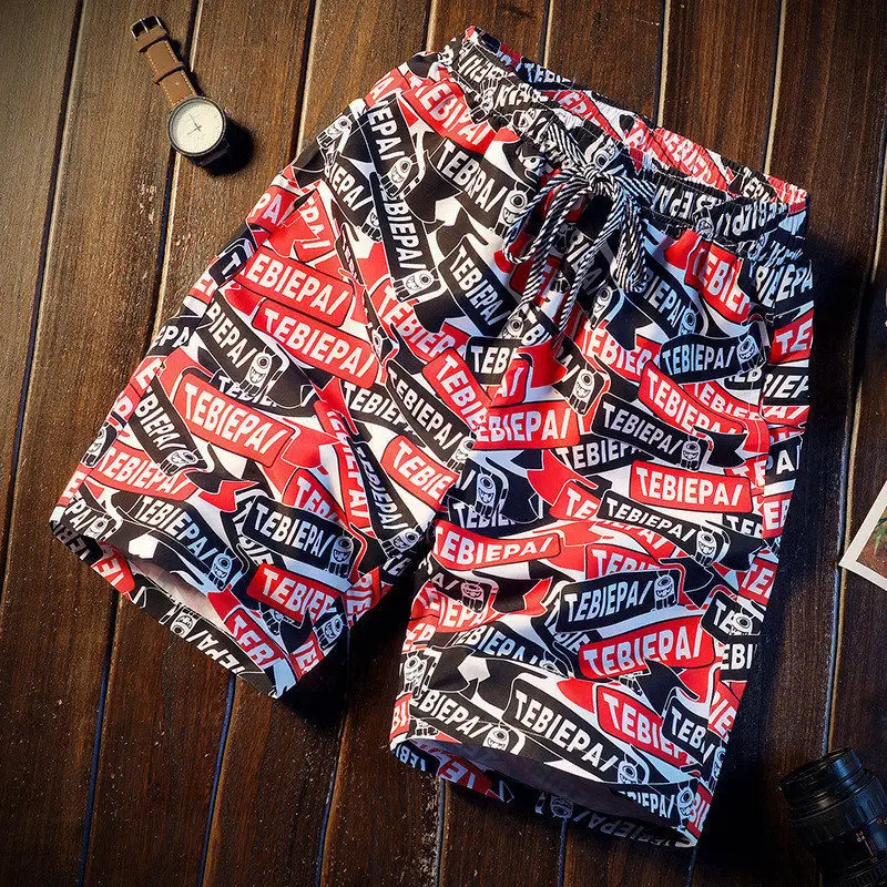 Mens Fashion Summer Beach Shorts Funny 3d Printed Short Pants Male Swimsuit Streetwear Loose Breathable Beachwear Shorts Pants 6